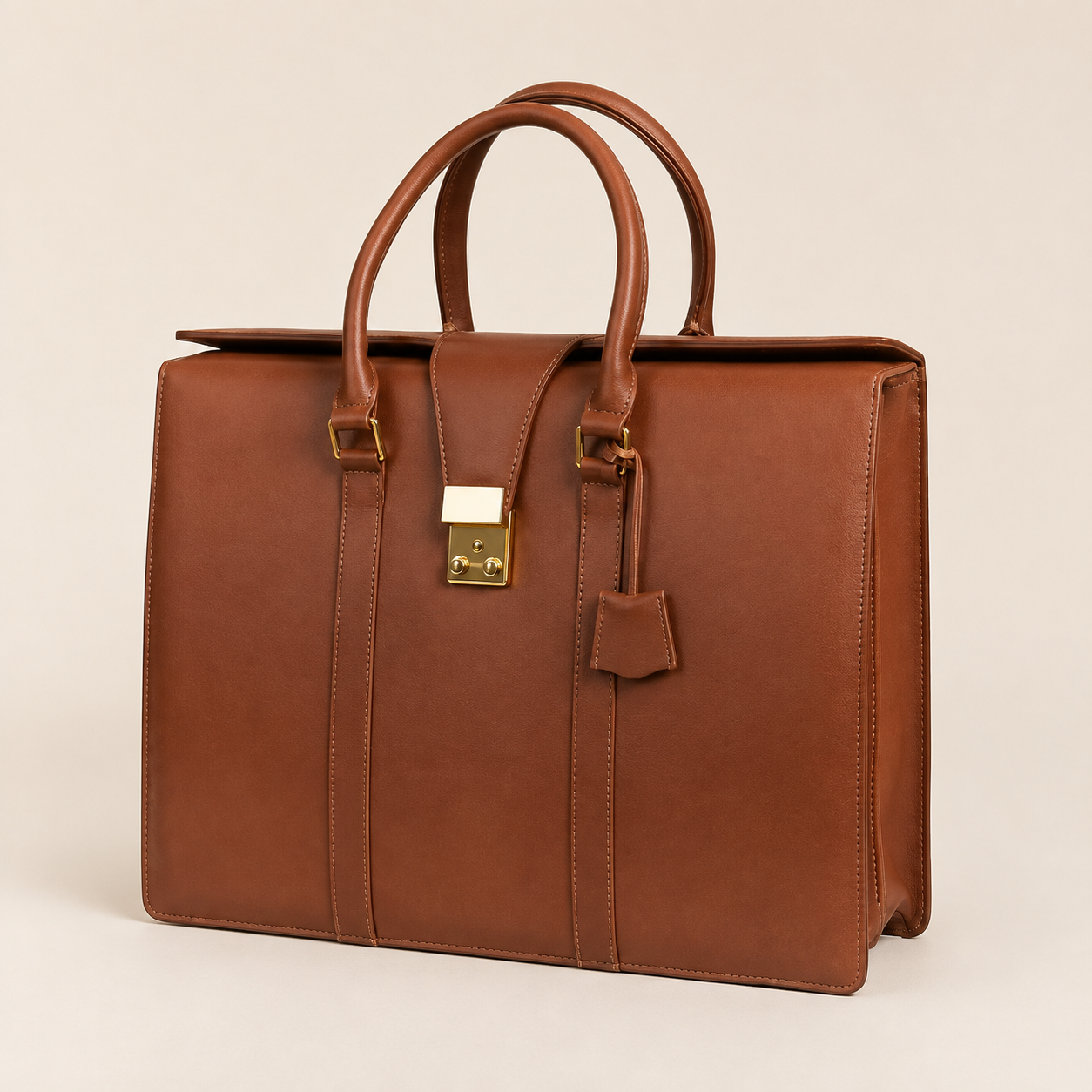 Élise - Sac de travail femme en cuir pleine fleur