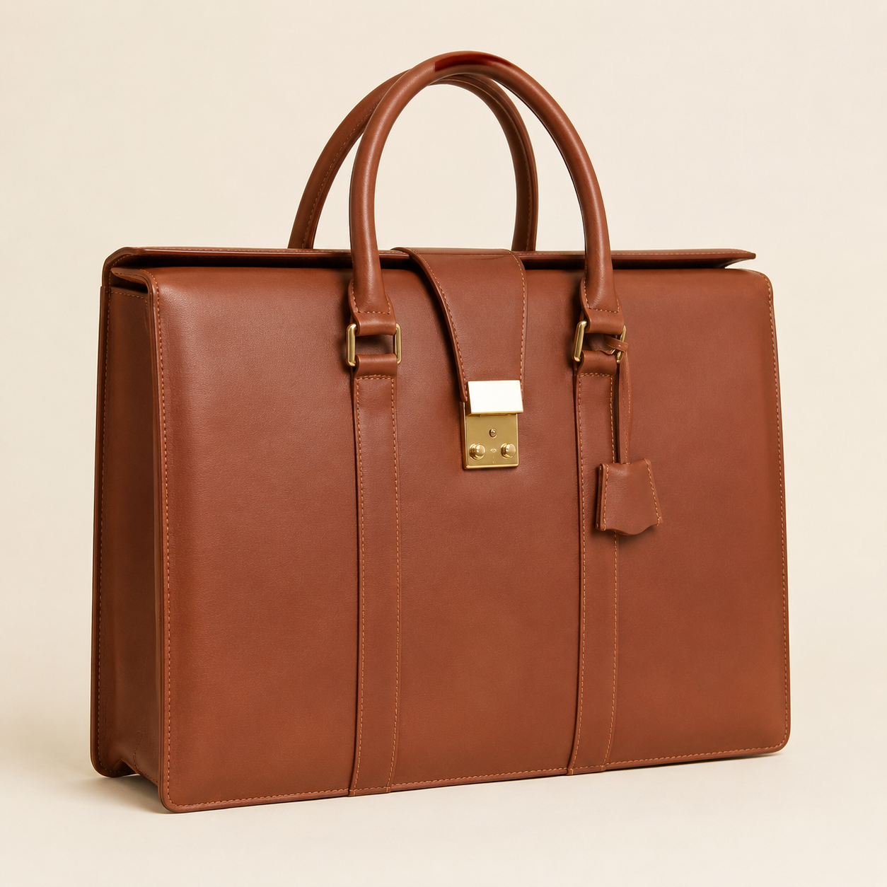 Élise - Sac de travail femme en cuir pleine fleur